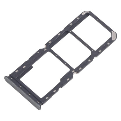 For Realme C67 4G RMX3890 10pcs Original SIM Card Tray + SIM Card Tray + Micro SD Card Tray (Dark Green) - Card Tray by buy2fix | Online Shopping UK | buy2fix