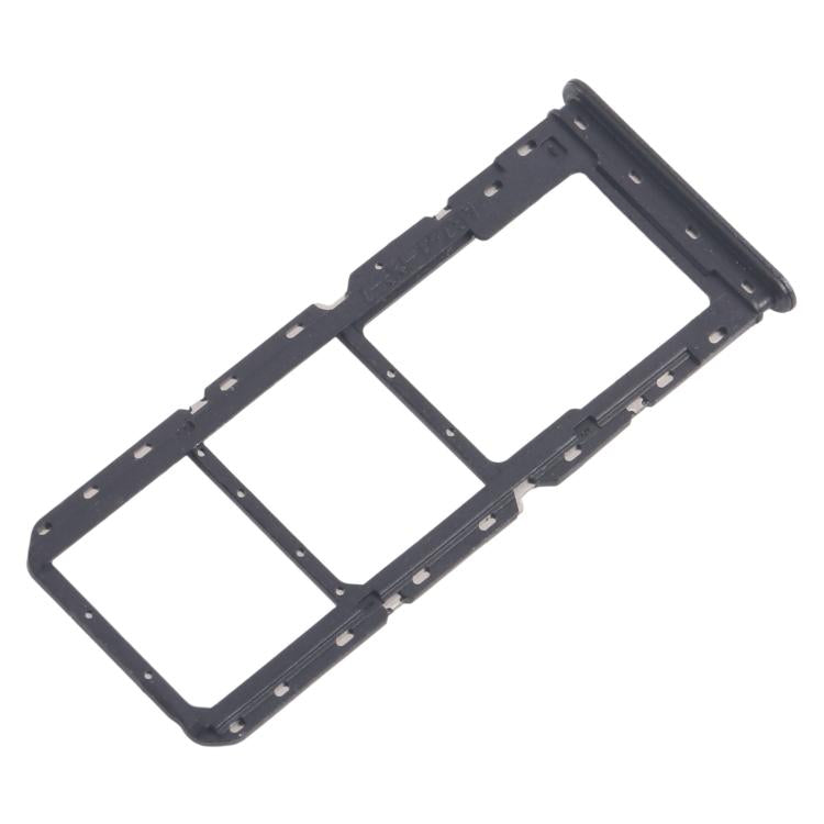 For Realme C67 4G RMX3890 10pcs Original SIM Card Tray + SIM Card Tray + Micro SD Card Tray (Dark Green) - Card Tray by buy2fix | Online Shopping UK | buy2fix