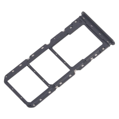 For Realme C67 4G RMX3890 10pcs Original SIM Card Tray + SIM Card Tray + Micro SD Card Tray (Dark Green) - Card Tray by buy2fix | Online Shopping UK | buy2fix