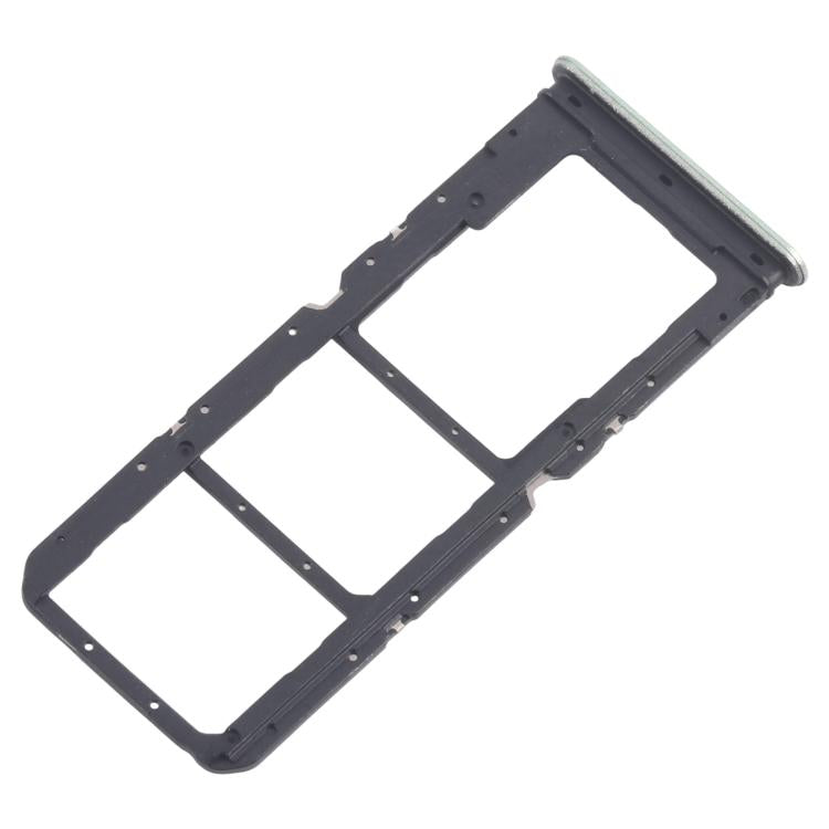 For Realme 12 Lite 4G 10pcs Original SIM Card Tray + SIM Card Tray + Micro SD Card Tray (Light Green) - Card Tray by buy2fix | Online Shopping UK | buy2fix