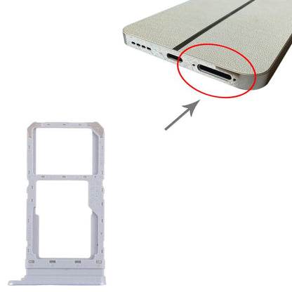 For Realme 12 5G RMX3999 10pcs Original SIM Card Tray + SIM Card Tray / Micro SD Card Tray (Blue) - Card Tray by buy2fix | Online Shopping UK | buy2fix