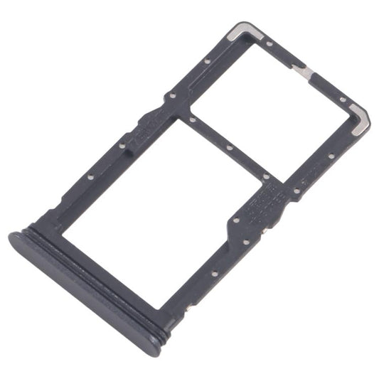 For Realme 10 Pro 5G RMX3663 RMX3660 RMX3661 10pcs Original SIM Card Tray + SIM Card Tray / Micro SD Card Tray (Black) - Card Tray by buy2fix | Online Shopping UK | buy2fix