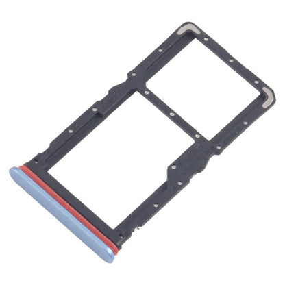 For Realme 10 Pro 5G RMX3663 RMX3660 RMX3661 10pcs Original SIM Card Tray + SIM Card Tray / Micro SD Card Tray (Blue) - Card Tray by buy2fix | Online Shopping UK | buy2fix