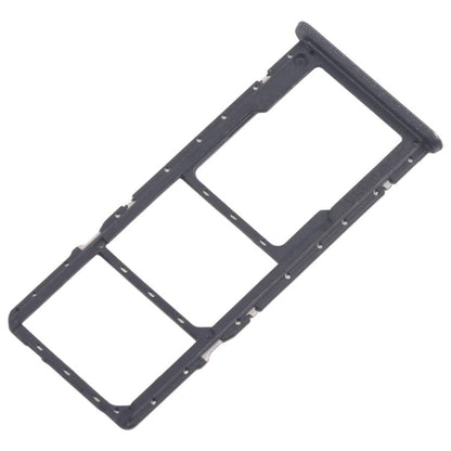 For Realme C51s 10pcs Original SIM Card Tray + SIM Card Tray + Micro SD Card Tray (Black) - Card Tray by buy2fix | Online Shopping UK | buy2fix