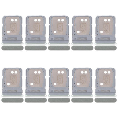 For Realme P1 RMX3870 10pcs Original SIM Card Tray + SIM Card Tray / Micro SD Card Trayy (Green) - Card Tray by buy2fix | Online Shopping UK | buy2fix