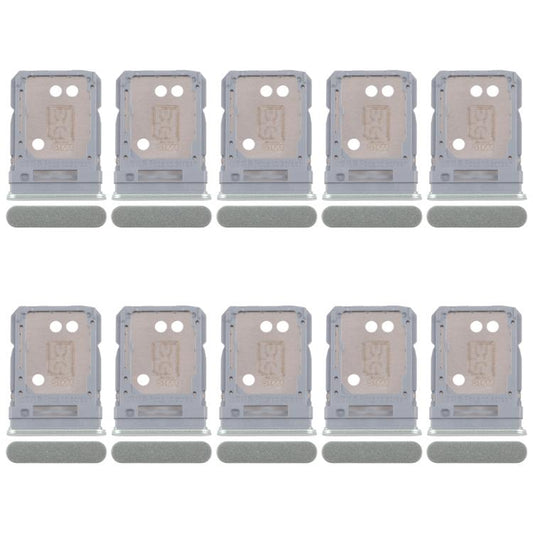 For Realme P1 RMX3870 10pcs Original SIM Card Tray + SIM Card Tray / Micro SD Card Trayy (Green) - Card Tray by buy2fix | Online Shopping UK | buy2fix