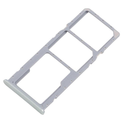 For Realme C63 5G RMX3950 10pcs Original SIM Card Tray + SIM Card Tray + Micro SD Card Tray (Green) - Card Tray by buy2fix | Online Shopping UK | buy2fix