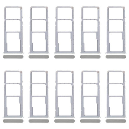 For Realme C63 4G 10pcs Original SIM Card Tray + SIM Card Tray + Micro SD Card Tray (Green) - Card Tray by buy2fix | Online Shopping UK | buy2fix