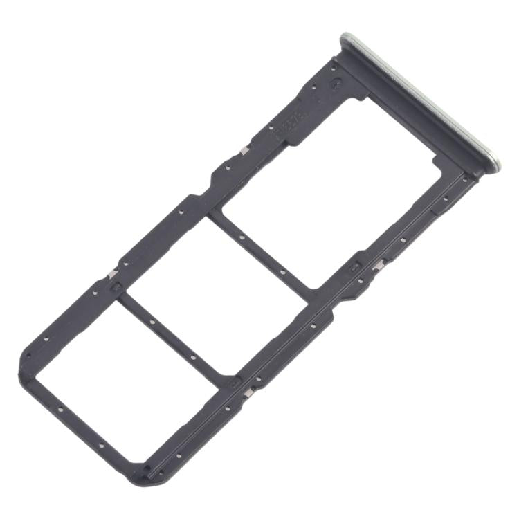 For Realme C67 5G 10pcs Original SIM Card Tray + SIM Card Tray + Micro SD Card Tray (Green) - Card Tray by buy2fix | Online Shopping UK | buy2fix