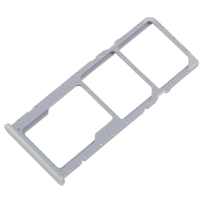 For Realme C61 India 4G RMX3933 10pcs Original SIM Card Tray + SIM Card Tray + Micro SD Card Tray (Green) - Card Tray by buy2fix | Online Shopping UK | buy2fix