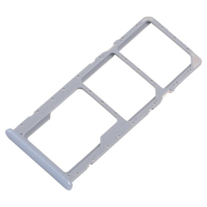 For Realme Narzo N63 4G 10pcs Original SIM Card Tray + SIM Card Tray + Micro SD Card Tray (Blue) - Card Tray by buy2fix | Online Shopping UK | buy2fix