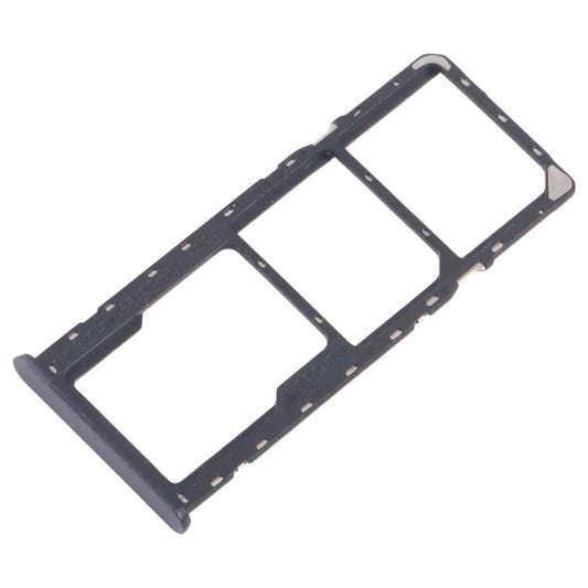For Realme Narzo N63 4G 10pcs Original SIM Card Tray + SIM Card Tray + Micro SD Card Tray (Purple) - Card Tray by buy2fix | Online Shopping UK | buy2fix