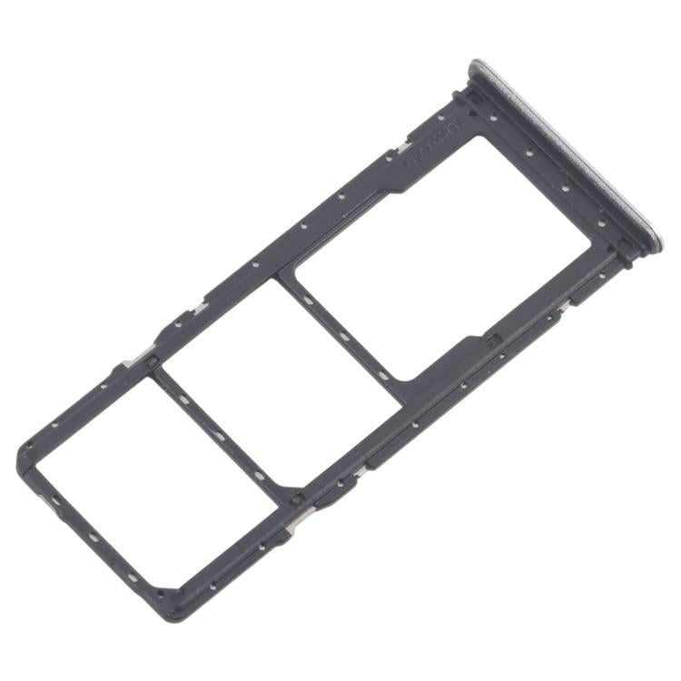 For Realme Narzo C71 4G RMX5303 10pcs Original SIM Card Tray + SIM Card Tray + Micro SD Card Tray (Silver) - Card Tray by buy2fix | Online Shopping UK | buy2fix