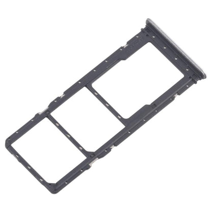 For Realme Narzo C71 4G RMX5303 10pcs Original SIM Card Tray + SIM Card Tray + Micro SD Card Tray (Silver) - Card Tray by buy2fix | Online Shopping UK | buy2fix
