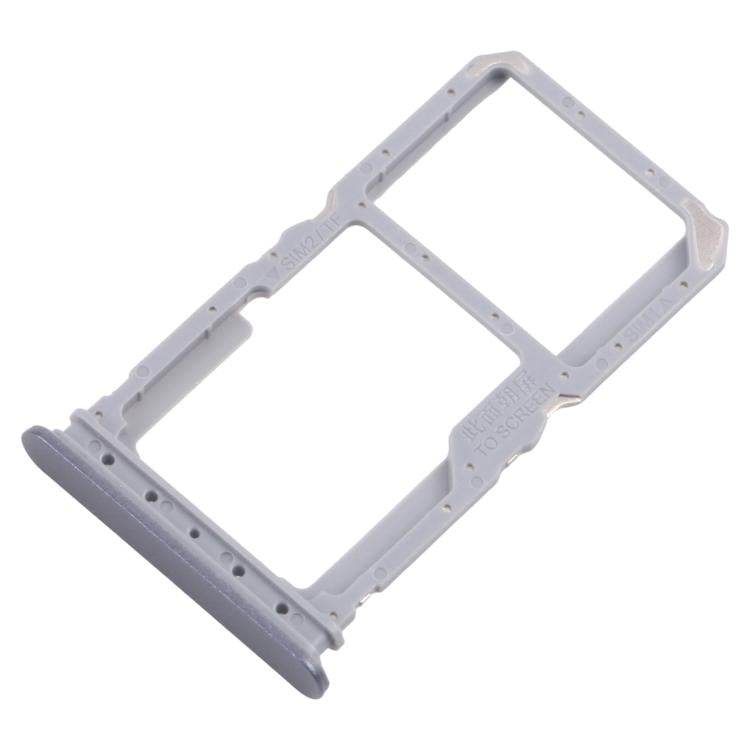 For Realme 14x India 10pcs Original SIM Card Tray + SIM Card Tray / Micro SD Card Tray (Black) - Card Tray by buy2fix | Online Shopping UK | buy2fix