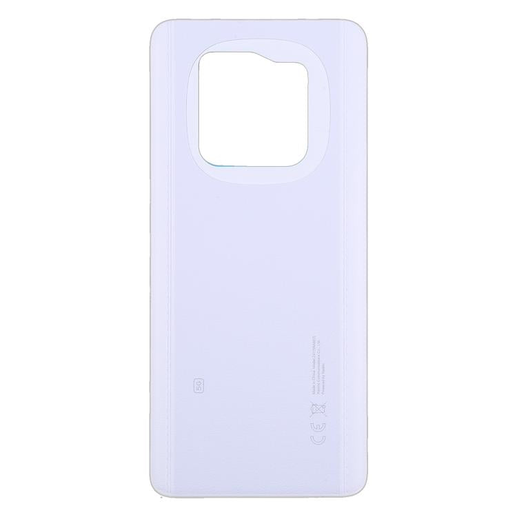 For Xiaomi Redmi Note 14 Pro+ 5G India Original Back Cover(Purple PU Material) - Back Cover by buy2fix | Online Shopping UK | buy2fix