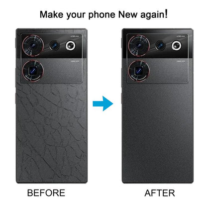 For ZTE Nubia Z50 Ultra NX712J Original Glass Back Cover (Black) - For ZTE by buy2fix | Online Shopping UK | buy2fix