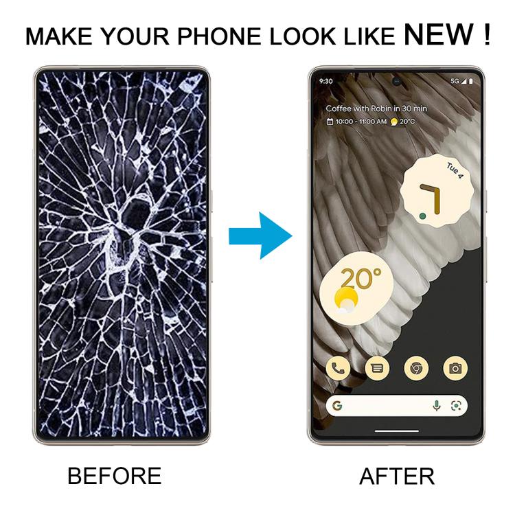 For Google Pixel 7 Pro GP4BC GE2AE Original LCD Screen Digitizer Full Assembly with Frame, Including Fingerprint Flex Cable - LCD Screen by buy2fix | Online Shopping UK | buy2fix