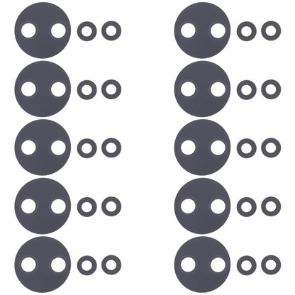 For Xiaomi Civi 2 10pcs Back Camera Lens - Camera by buy2fix | Online Shopping UK | buy2fix