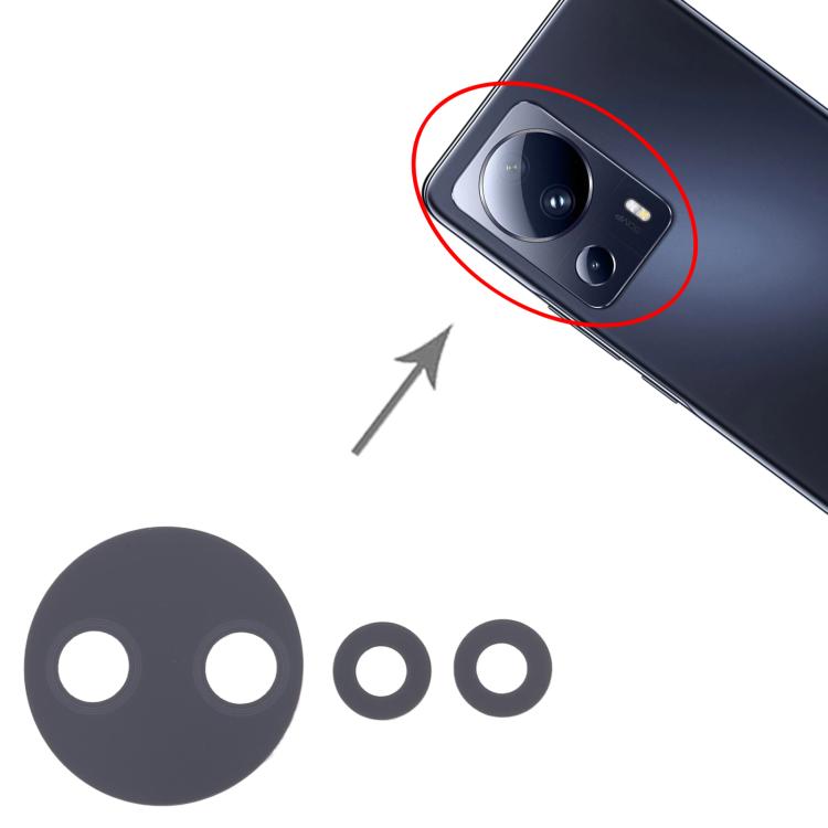 For Xiaomi 13 Lite 10pcs Back Camera Lens - Camera by buy2fix | Online Shopping UK | buy2fix