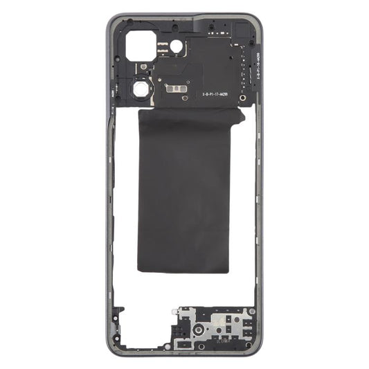 For OPPO Reno8 5G CPH2359 Original Middle Frame Bezel Plate (Black) - Frame Bezel Plate by buy2fix | Online Shopping UK | buy2fix