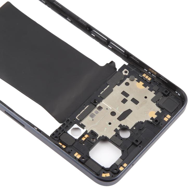 For OPPO Reno8 5G CPH2359 Original Middle Frame Bezel Plate (Black) - Frame Bezel Plate by buy2fix | Online Shopping UK | buy2fix