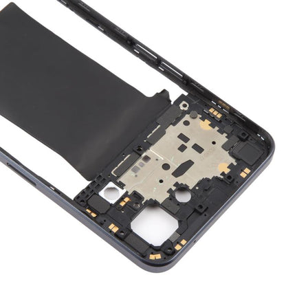 For OPPO Reno8 5G CPH2359 Original Middle Frame Bezel Plate (Black) - Frame Bezel Plate by buy2fix | Online Shopping UK | buy2fix