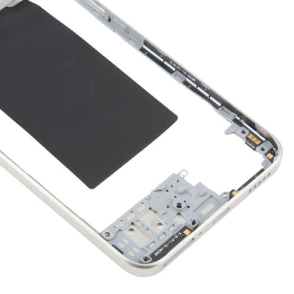 For OPPO Reno8 5G CPH2359 Original Middle Frame Bezel Plate (Gold) - Frame Bezel Plate by buy2fix | Online Shopping UK | buy2fix
