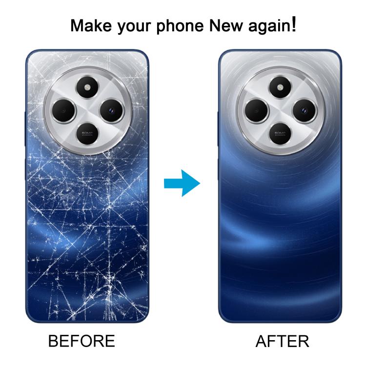 For Xiaomi Redmi 14C 4G OEM Back Cover with Camera Lens Cover(Purple) - Back Cover by buy2fix | Online Shopping UK | buy2fix