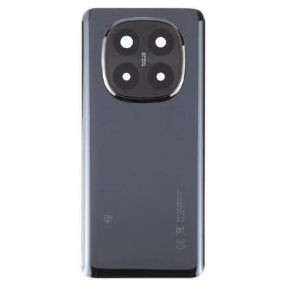 For Xiaomi Redmi Note 14 Pro+ 5G OEM Back Cover with Camera Lens Cover(Black) - Back Cover by buy2fix | Online Shopping UK | buy2fix