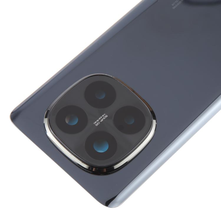 For Xiaomi Redmi Note 14 Pro+ 5G OEM Back Cover with Camera Lens Cover(Black) - Back Cover by buy2fix | Online Shopping UK | buy2fix