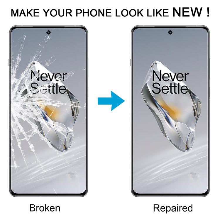 For OnePlus 12 Front Screen Outer Glass Lens with OCA Optically Clear Adhesive - LCD Related Parts by buy2fix | Online Shopping UK | buy2fix