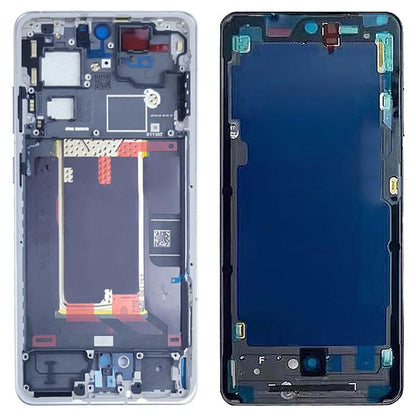 For OnePlus Ace 5 PKG110 Middle Frame Bezel Plate (Titanium Color) - Frame Bezel Plate by buy2fix | Online Shopping UK | buy2fix