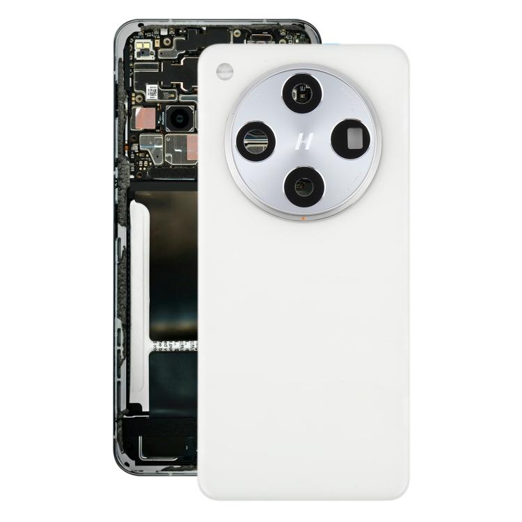 For OPPO Find X8 Pro CPH2659 Original Back Cover with Camera Lens Cover(White) - Back Cover by buy2fix | Online Shopping UK | buy2fix