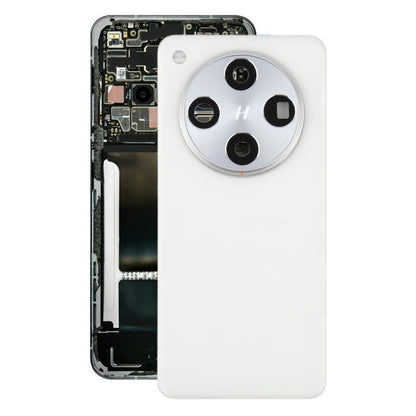 For OPPO Find X8 Pro CPH2659 Original Back Cover with Camera Lens Cover(White) - Back Cover by buy2fix | Online Shopping UK | buy2fix