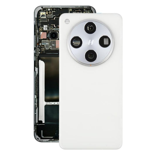 For OPPO Find X8 Pro CPH2659 Original Back Cover with Camera Lens Cover(White) - Back Cover by buy2fix | Online Shopping UK | buy2fix