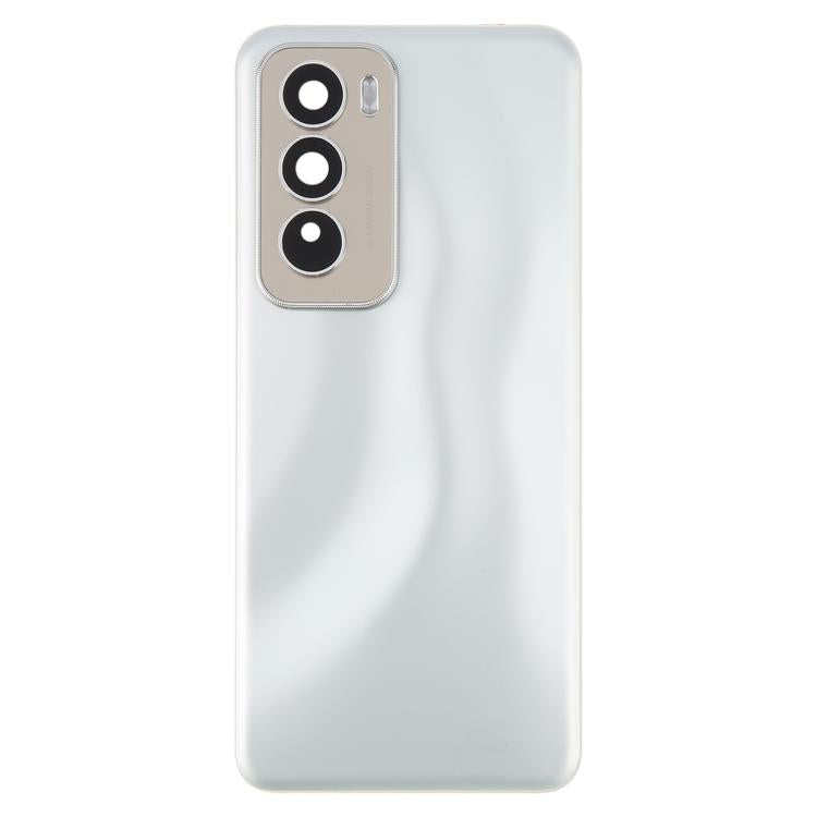 For OPPO Reno12 5G CPH2625 Original Back Cover with Camera Lens Cover(Silver) - Back Cover by buy2fix | Online Shopping UK | buy2fix