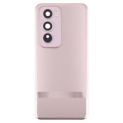 For OPPO Reno12 Pro 5G CPH2629 Original Back Cover with Camera Lens Cover(Gold) - Back Cover by buy2fix | Online Shopping UK | buy2fix