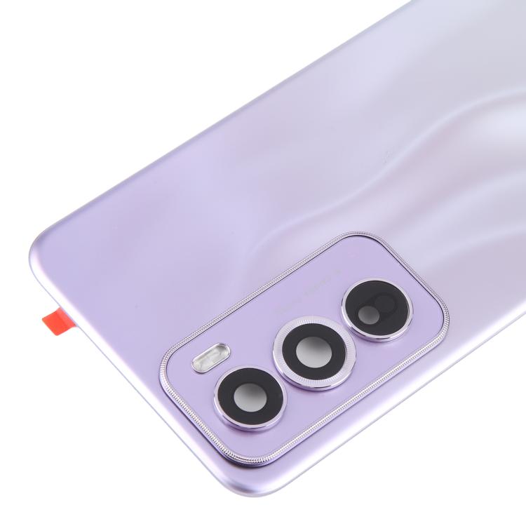 For OPPO Reno12 Pro 5G CPH2629 Original Back Cover with Camera Lens Cover(Purple) - Back Cover by buy2fix | Online Shopping UK | buy2fix