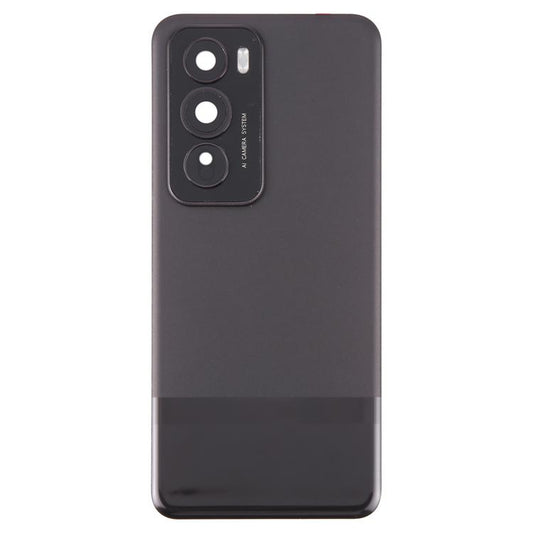 For OPPO Reno12 Pro 5G CPH2629 Original Back Cover with Camera Lens Cover(Brown) - Back Cover by buy2fix | Online Shopping UK | buy2fix