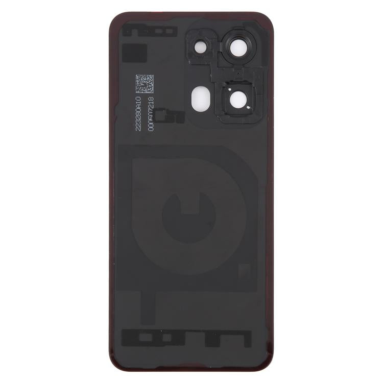 For OPPO Reno13 Pro 5G CPH2697 Original Back Cover with Camera Lens Cover(Black) - Back Cover by buy2fix | Online Shopping UK | buy2fix