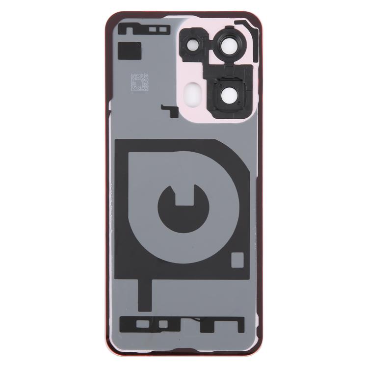 For OPPO Reno13 Pro 5G CPH2697 Original Back Cover with Camera Lens Cover(Pink) - Back Cover by buy2fix | Online Shopping UK | buy2fix