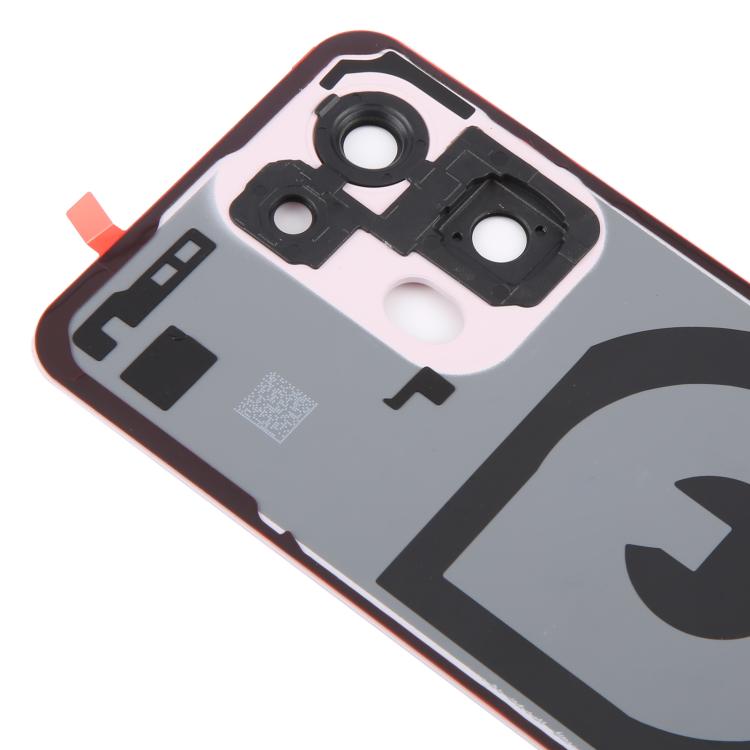 For OPPO Reno13 Pro 5G CPH2697 Original Back Cover with Camera Lens Cover(Pink) - Back Cover by buy2fix | Online Shopping UK | buy2fix