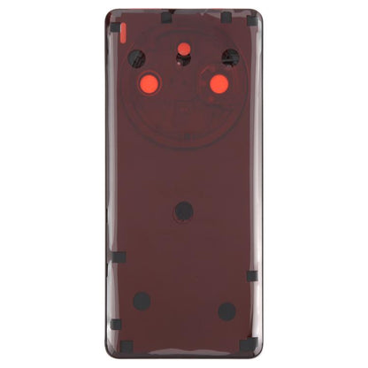 For vivo X100 Pro 5G V2324A V2309 Original Back Cover with Camera Lens Cover(Black) - Back Cover by buy2fix | Online Shopping UK | buy2fix