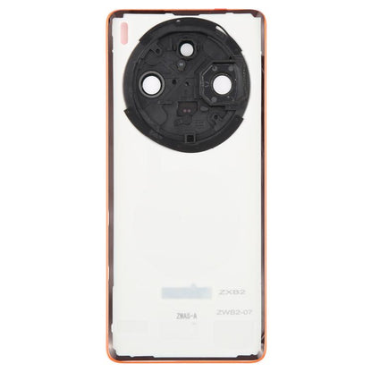For vivo X100 Pro 5G V2324A V2309 Original Back Cover with Camera Lens Cover(Orange) - Back Cover by buy2fix | Online Shopping UK | buy2fix