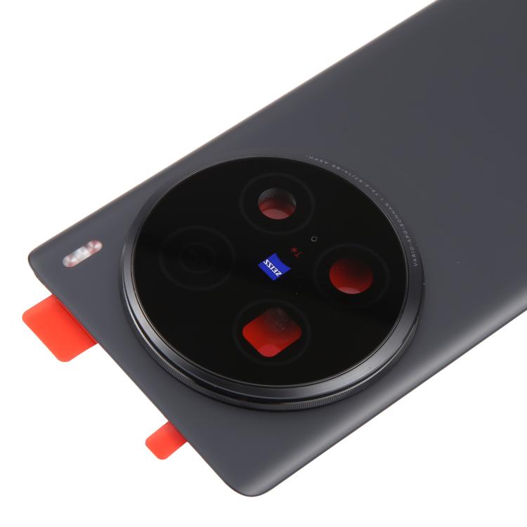 For vivo X100 Ultra 5G V2366GA V2366HA Original Back Cover with Camera Lens Cover(Black) - Back Cover by buy2fix | Online Shopping UK | buy2fix