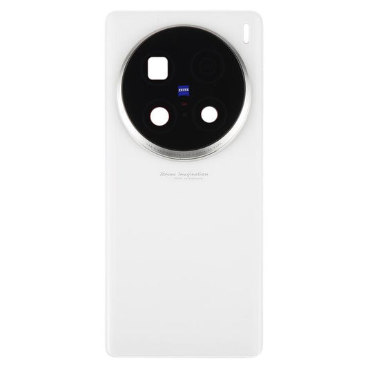 For vivo X100 Ultra 5G V2366GA V2366HA Original Back Cover with Camera Lens Cover(White) - Back Cover by buy2fix | Online Shopping UK | buy2fix