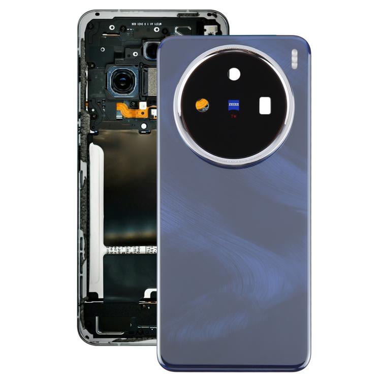 For vivo X200 5G V2415A V2405A V2415 Original Back Cover with Camera Lens Cover(Blue) - Back Cover by buy2fix | Online Shopping UK | buy2fix