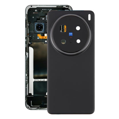 For vivo X200 Pro 5G Original Back Cover with Camera Lens Cover(Black) - Back Cover by buy2fix | Online Shopping UK | buy2fix