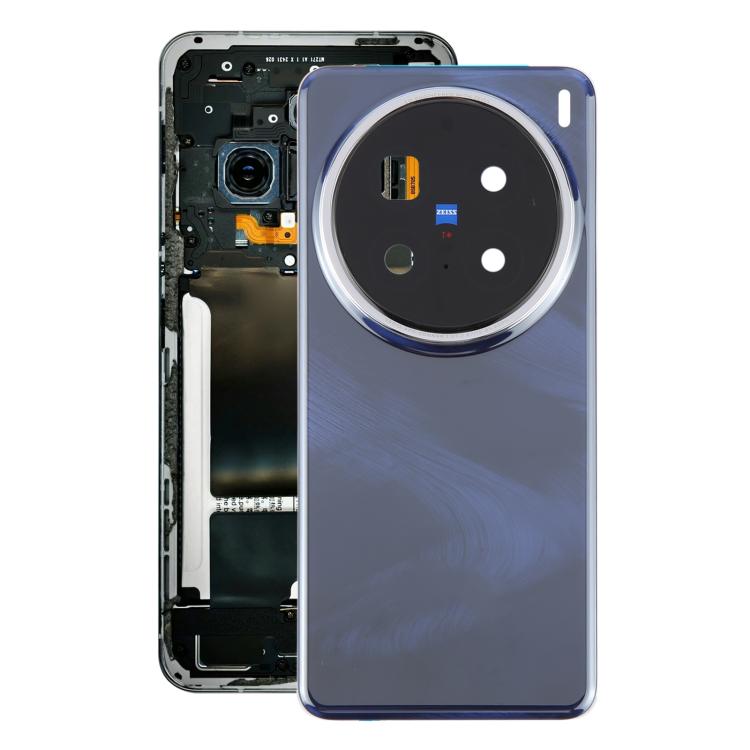For vivo X200 Pro 5G Original Back Cover with Camera Lens Cover(Blue) - Back Cover by buy2fix | Online Shopping UK | buy2fix